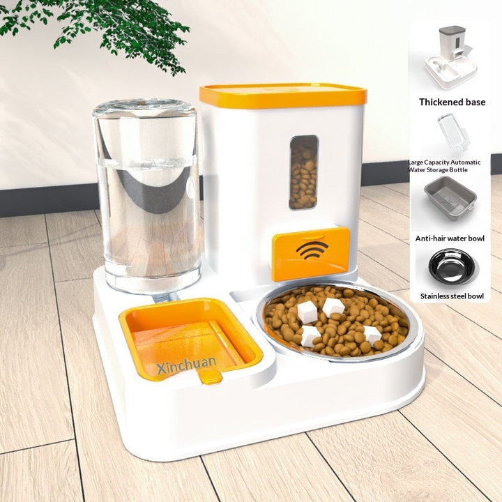 Elevate Your Pet's Dining Experience with Our Feeding and Drinking Station Bowl