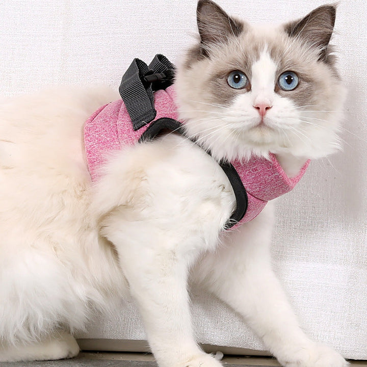 Unleash Adventure with the Pet Lace Rope Breathable Chest Strap Leash